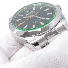 Load image into Gallery viewer, ROLEX Milgauss W40mm Stainless Steel Black Dial116400GV