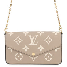Load image into Gallery viewer, LOUIS VUITTON Felicie Pochette Tourterelle/ClaimM69977 Monogram Empreinte Leather