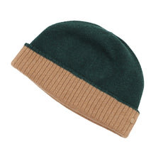 Load image into Gallery viewer, HERMES Knit cap "Hugo" Size L Vert Cashmere100%