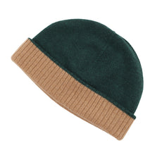 Load image into Gallery viewer, HERMES Knit cap "Hugo" Size L Vert Cashmere100%