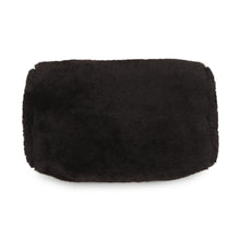 Load image into Gallery viewer, LOUIS VUITTON Speedy Bandouliere Noir/WhiteM11797 Monogram Shearling Size 30