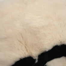 Load image into Gallery viewer, CHANEL Fur Arm Warmer Chain Shoulder Bag White/BlackA17714 Lapin 100%