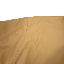 将图像加载到图库查看器中,HERMES Leather Jacket Size 36 Beige Leather Cotton