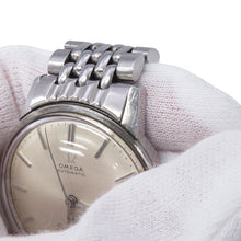 将图像加载到图库查看器中,OMEGA Seamaster date W34mm Stainless Steel Silver Dial166.037