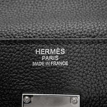 将图像加载到图库查看器中,HERMES Maxi Kelly Black Togo Leather Size 42