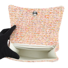 Load image into Gallery viewer, CHANEL CC Logo Chain Handbag Pink Tweed