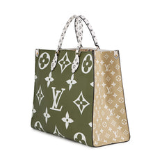 Load image into Gallery viewer, LOUIS VUITTON Onthego Creme/Khaki/BeigeM44571 Monogram / Giant Size GM