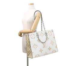 Load image into Gallery viewer, LOUIS VUITTON Onthego Creme/Khaki/BeigeM44571 Monogram / Giant Size GM