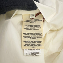 Load image into Gallery viewer, HERMES Cliquetis Bomber Jacket Size 38 Ivory Cotton100% Leather Nylon