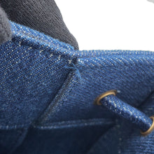 Load image into Gallery viewer, Bottega Veneta Denim Cassette Bucket Shoulder Bag Indigo743789 Denim Size Small