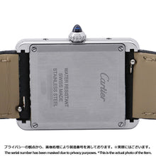 Load image into Gallery viewer, CARTIER Tank Must de Cartier Watch LM H33.7mm×W25.5mm Stainless Steel Leather White DialWSTA0041