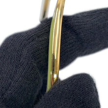 将图像加载到图库查看器中,Bottega Veneta Curved Cuff Bracelet Size L Green/Lime741013 Ag925 Enamel