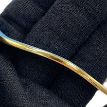 将图像加载到图库查看器中,Bottega Veneta Curved Cuff Bracelet Size M Light Blue/Parakeet741013 Ag925 Enamel