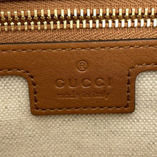 将图像加载到图库查看器中,GUCCI GUCCI Blondie top handle bag Beige/Dark Brown815714 GG Canvas Leather Size Medium