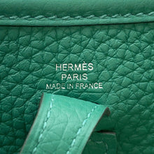 将图像加载到图库查看器中,HERMES Evelyne Amazon Long Vert Vertigo Taurillon Clemence Size TPM