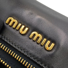Load image into Gallery viewer, MIUMIU Matelasse 2WAY Clutch Bag BlackRP0385 Leather