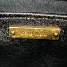 Load image into Gallery viewer, MIUMIU Matelasse 2WAY Clutch Bag BlackRP0385 Leather