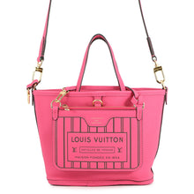 Load image into Gallery viewer, LOUIS VUITTON Neverfull・Inside Out Rose Buffalo Pondichery LeatherM12106 Monogram Grain Leather Size BB