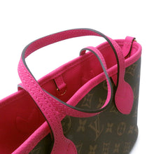 Load image into Gallery viewer, LOUIS VUITTON Neverfull・Inside Out Rose Buffalo Pondichery LeatherM12106 Monogram Grain Leather Size BB