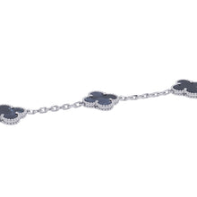 将图像加载到图库查看器中,Van Cleef & Arpels Vintage Alhambra Bracelet 5 motifsVCARP7S400 18K White Gold