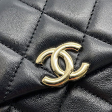 将图像加载到图库查看器中,CHANEL Matelasse ChainClutch Bag BlackAP4593 Lambskin Size Mini