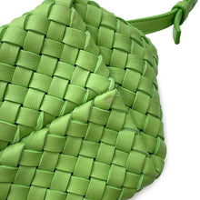 将图像加载到图库查看器中,Bottega Veneta INTRECCIATO Mini Cabas 2WAYBag Green709464 Lambskin