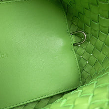 将图像加载到图库查看器中,Bottega Veneta INTRECCIATO Mini Cabas 2WAYBag Green709464 Lambskin