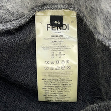 Load image into Gallery viewer, FENDI Zucca crew neck knit Size 46 GrayFZX091 Wool70% Nylon20% Alpaca10%