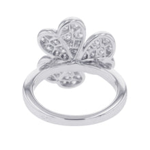 将图像加载到图库查看器中,Van Cleef & Arpels Frivole Ring 1 flower Size 47/#7VCARD31648/VCARD31600 18K White Gold