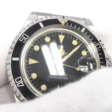 Load image into Gallery viewer, TUDOR Prince Oyster Date Submariner W39.5mm Stainless Steel Black Dial79090