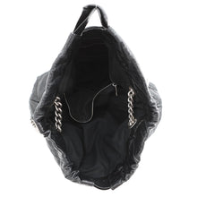 将图像加载到图库查看器中,BALENCIAGA BB Logo Crushed Quilted ChainShoulder Bag Black742941 Crushed Calf Leather Size Medium
