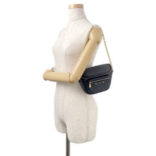 将图像加载到图库查看器中,LOUIS VUITTON Mini Bumbag NoirM46917 Monogram Empreinte Leather