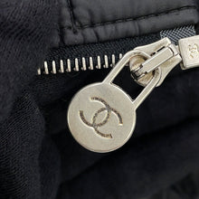 Load image into Gallery viewer, CHANEL COCO Button Collarless Quilted Jacket Size 36 BlackP46944 Nylon 98% Polyethylene 2%