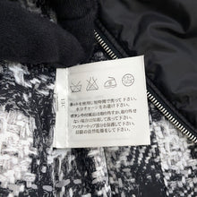 Load image into Gallery viewer, CHANEL COCO Button Collarless Quilted Jacket Size 36 BlackP46944 Nylon 98% Polyethylene 2%