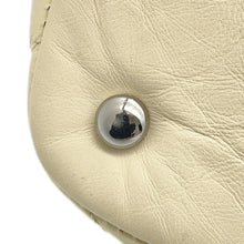 Load image into Gallery viewer, CHANEL Bubble Quilt ChainTravel Bag Ivory Leather