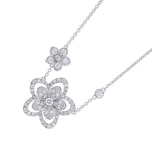 将图像加载到图库查看器中,GRAFF Wildflower Double Diamond PendantRGP790 18K White Gold