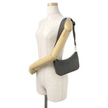 Load image into Gallery viewer, Christian Louboutin Rubira 2WAY Accessories Pouch CharcoalBrown1235471 Leather