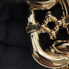 Load image into Gallery viewer, Christian Louboutin LOUBILA Chain Shoulder Bag CharcoalBrown1235097 Leather