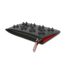 将图像加载到图库查看器中,Christian Louboutin Studded Coin Purse Fragment Case Black3225116 Leather