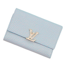 Load image into Gallery viewer, LOUIS VUITTON Portefeuille Capucine Compact lilacM81306 Taurillon Leather
