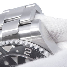 将图像加载到图库查看器中,ROLEX GMT MasterII W40mm Stainless Steel Black Dial116710LN