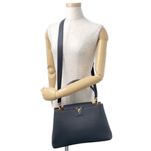 将图像加载到图库查看器中,LOUIS VUITTON Capucines Souple Noir/BrownM14370 Calf Leather Size MM