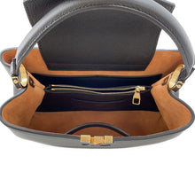 将图像加载到图库查看器中,LOUIS VUITTON Capucines Souple Noir/BrownM14370 Calf Leather Size MM