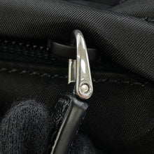 将图像加载到图库查看器中,PRADA Re-Nylon x Saffiano Leather Backpack Black2VZ104 Nylon Leather