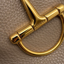将图像加载到图库查看器中,GUCCI Soft Bit Handbag Beige/Brown837467 Leather Size Small