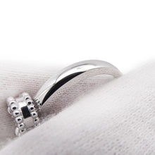 Load image into Gallery viewer, Van Cleef & Arpels Vintage Alhambra Guilloche Ring Size 54/#14VCARP9XI56/VCARP9XI00 18K White Gold