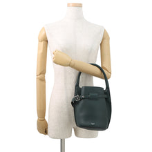 将图像加载到图库查看器中,CELINE Big bag bucket Dark Green187243 Leather Size Nano
