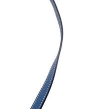 将图像加载到图库查看器中,HERMES Halzan Blue Agate Taurillon Clemence Size 31