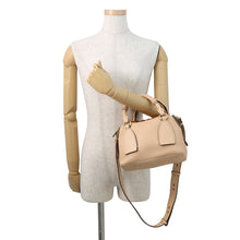 将图像加载到图库查看器中,Chloe Dahlia 2WAY Handbag BeigeCHC20US361C62 Leather Size Small