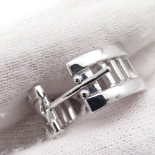 Load image into Gallery viewer, TIFFANY&Co. Atlas Open-A Earrings 18K White Gold